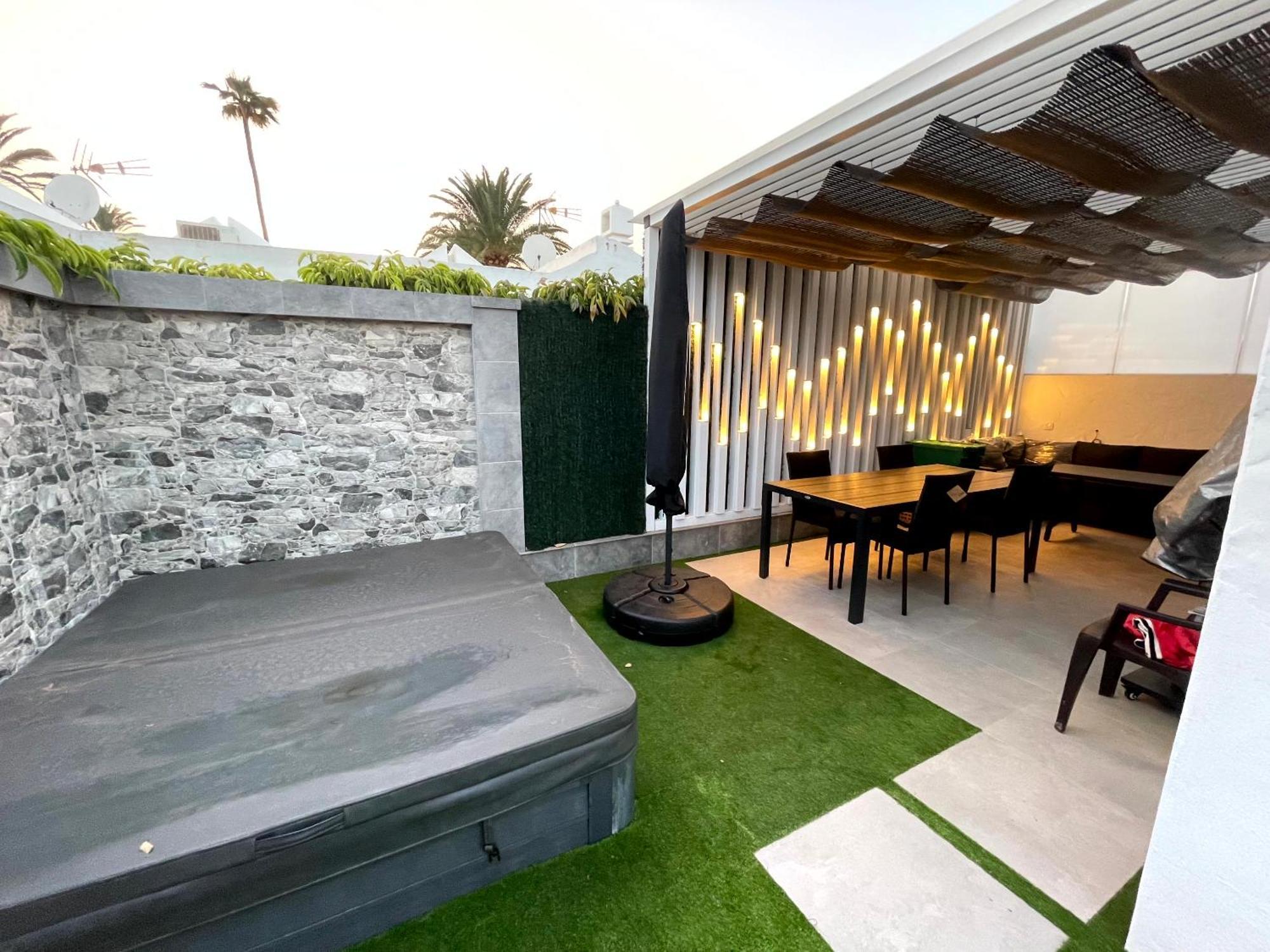 Serenarty Beach Flor Con Jacuzzi Maspalomas  Exterior foto